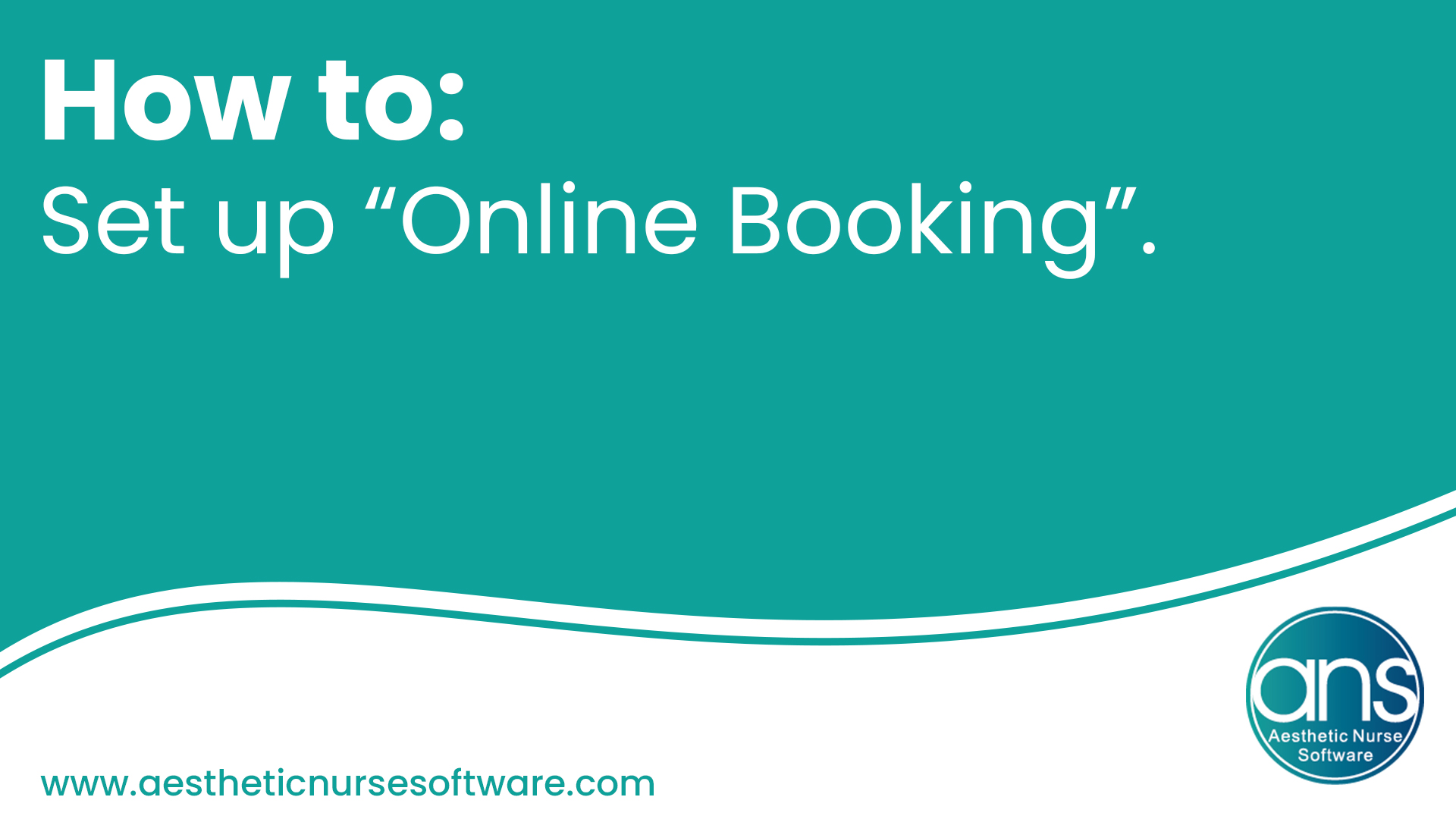 set up online booking